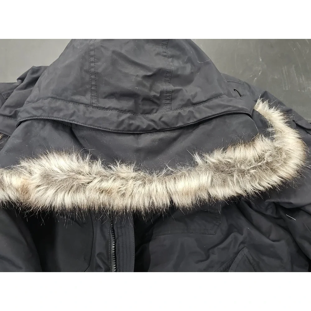Mens The North Face Gotham III 550-Down Warm Insulated Winter Jacket - Black XXL